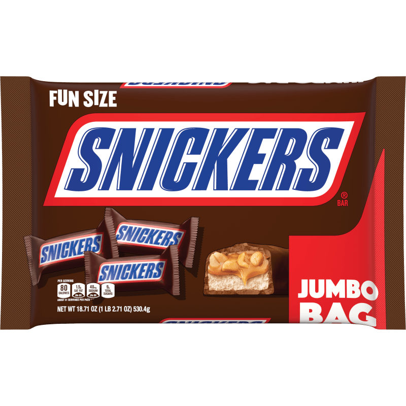 SNICKERS Fun Size Chocolate Candy Bars Bulk Bag image