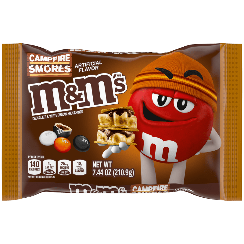 M&M'S Minis Milk Chocolate Halloween Candy Tube, 1.77oz