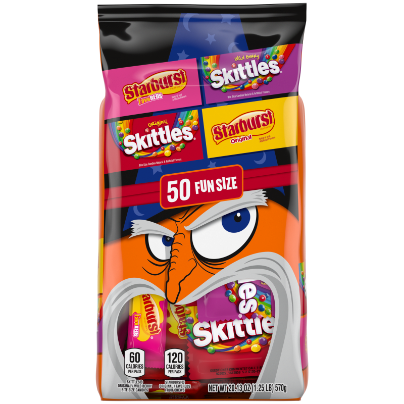 Mars FUN SIZE Fruity Favorites Variety Mix Stand-up Pouch – 50 pieces image