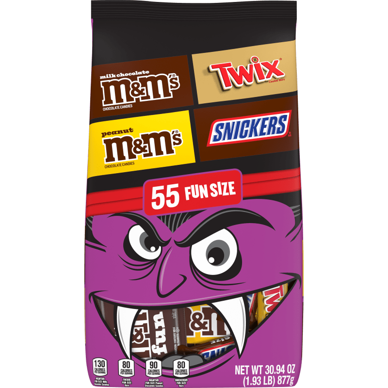 Mars FUN SIZE Chocolate Variety Mix – 55 pieces image