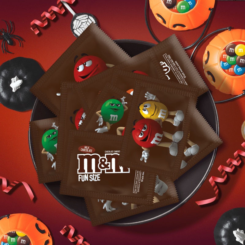 M&M'S Fun Size Milk Chocolate Candy | Halloween-MarsWrigley