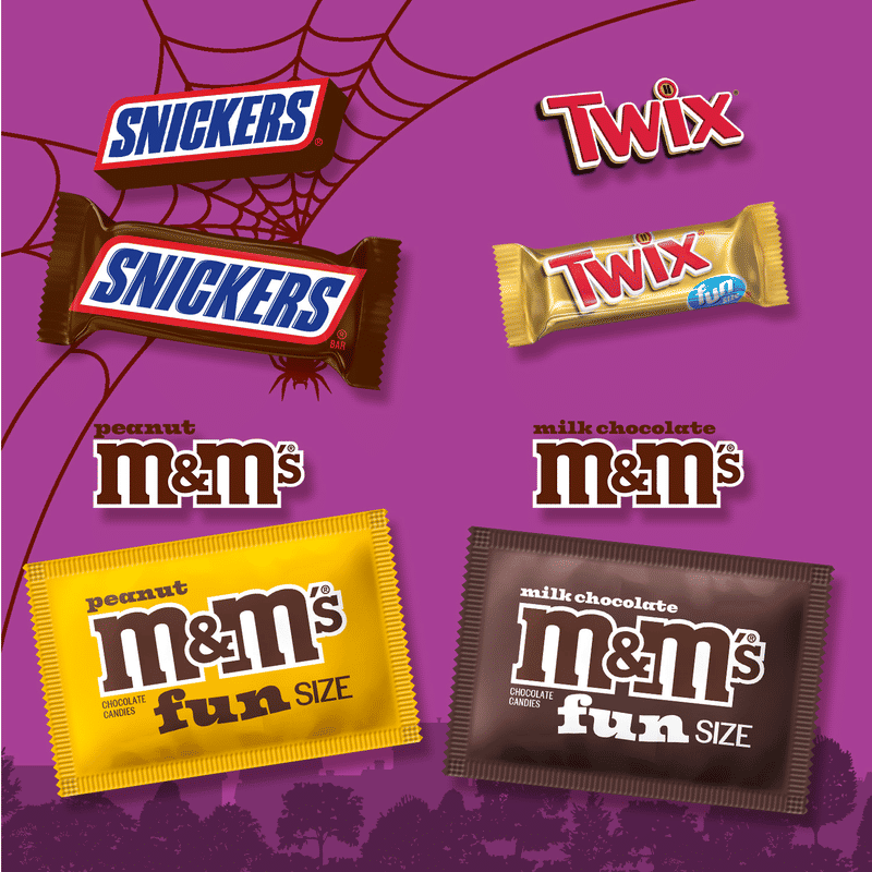 Mars FUN SIZE Chocolate Variety Mix – 55 pieces