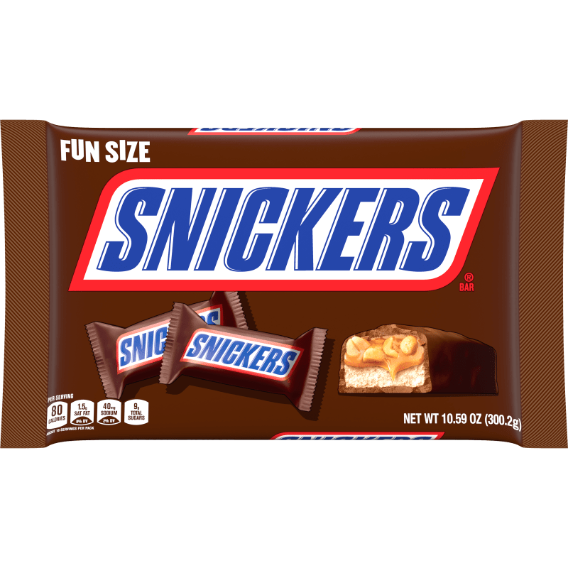 SNICKERS Fun Size Chocolate Candy Bars, 10.59 oz image