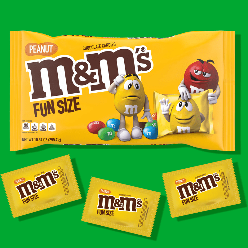 M&M'S Fun Size Peanut Milk Chocolate Candy