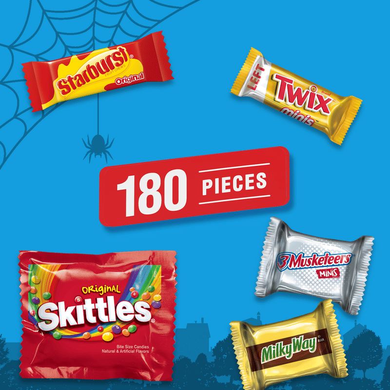 Mars Chocolate & Fruity Favorites Variety Mix Stand-up Pouch – 180 pieces